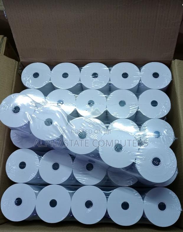 Thermal Paper Rolls 79 X 80mm Thermal *(50 Rolls Per Box)* - main view
