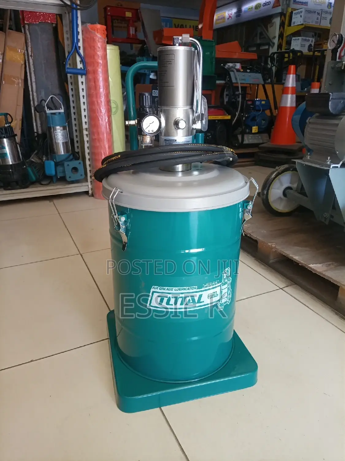 30ltrs Total Pneumatic Grease Bucket/Air Grease Bucket