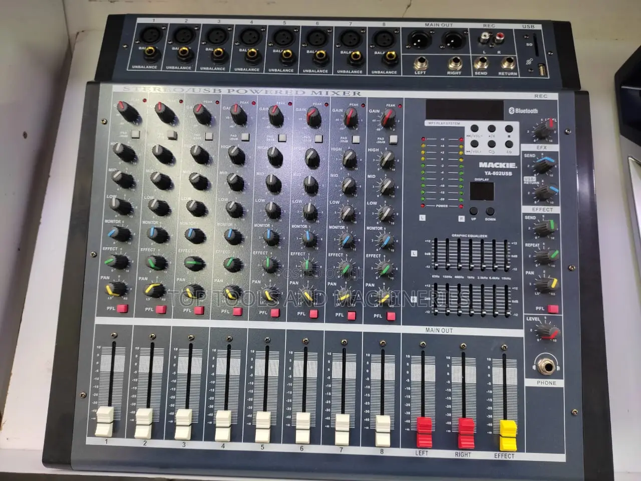 Mackie PPM 800D 8 Channel Stereo Powered Mixer