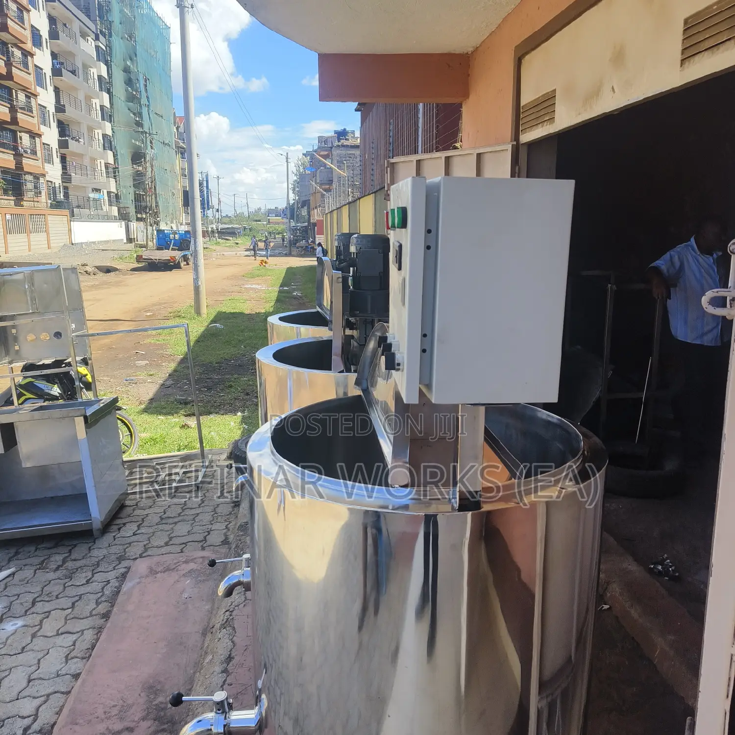 Batch Type Pasteurizer Machine