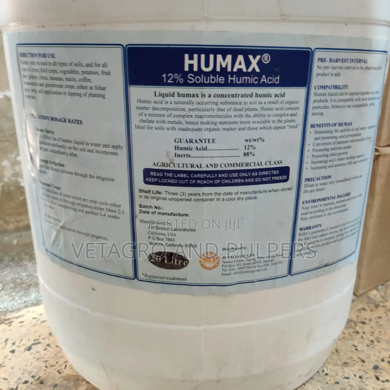 Humax 12% Soluble Humic Acid