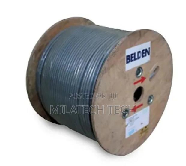 Cat6 SFTP Outdoor Cable 305M Black - main view