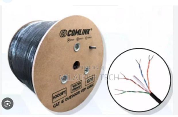 Cat 6 Outdoor Cable Kenya 305 Meters Cable Ethernet 23AWG
