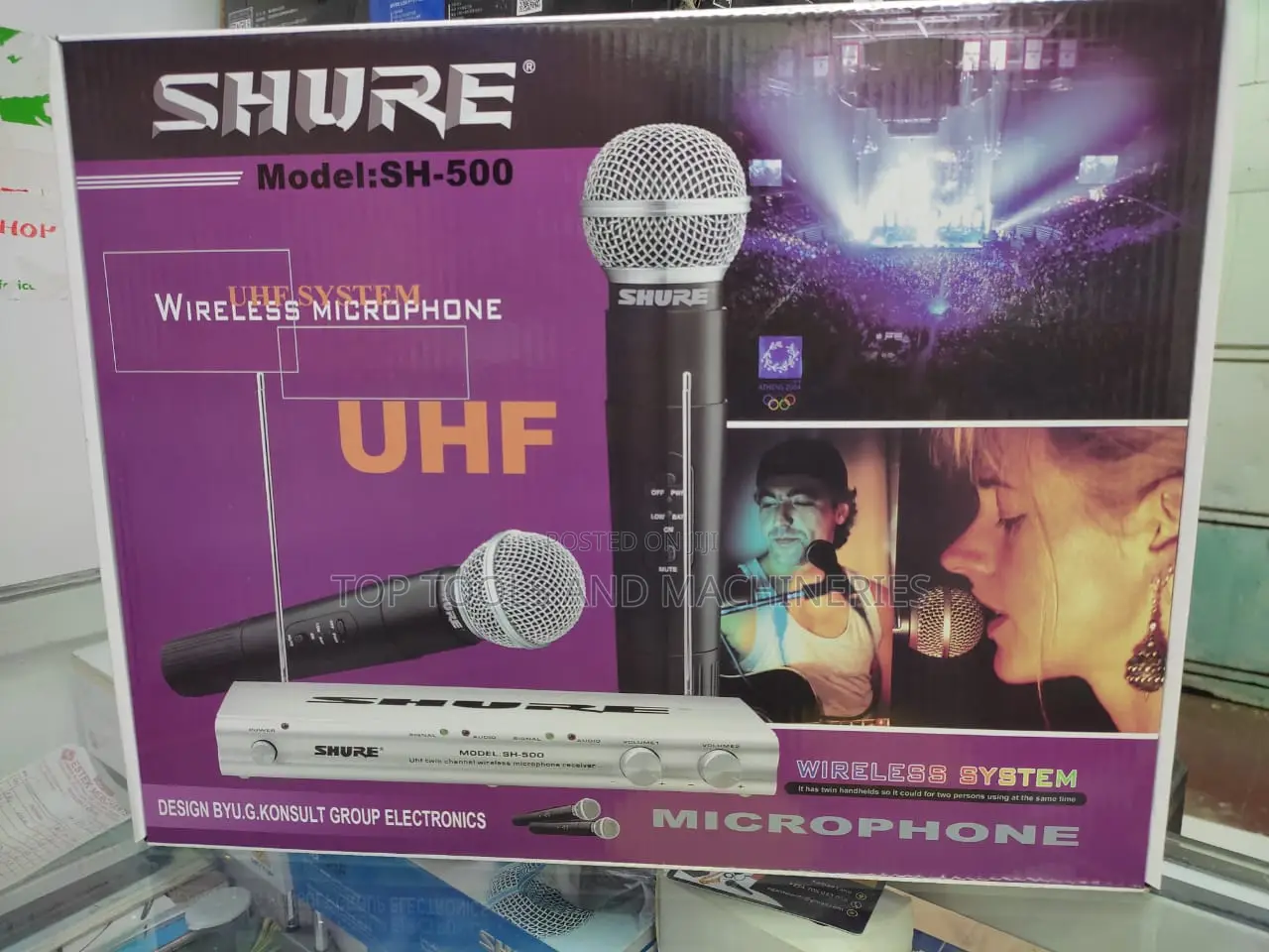 Shure Sh 500 Wireless Microphone
