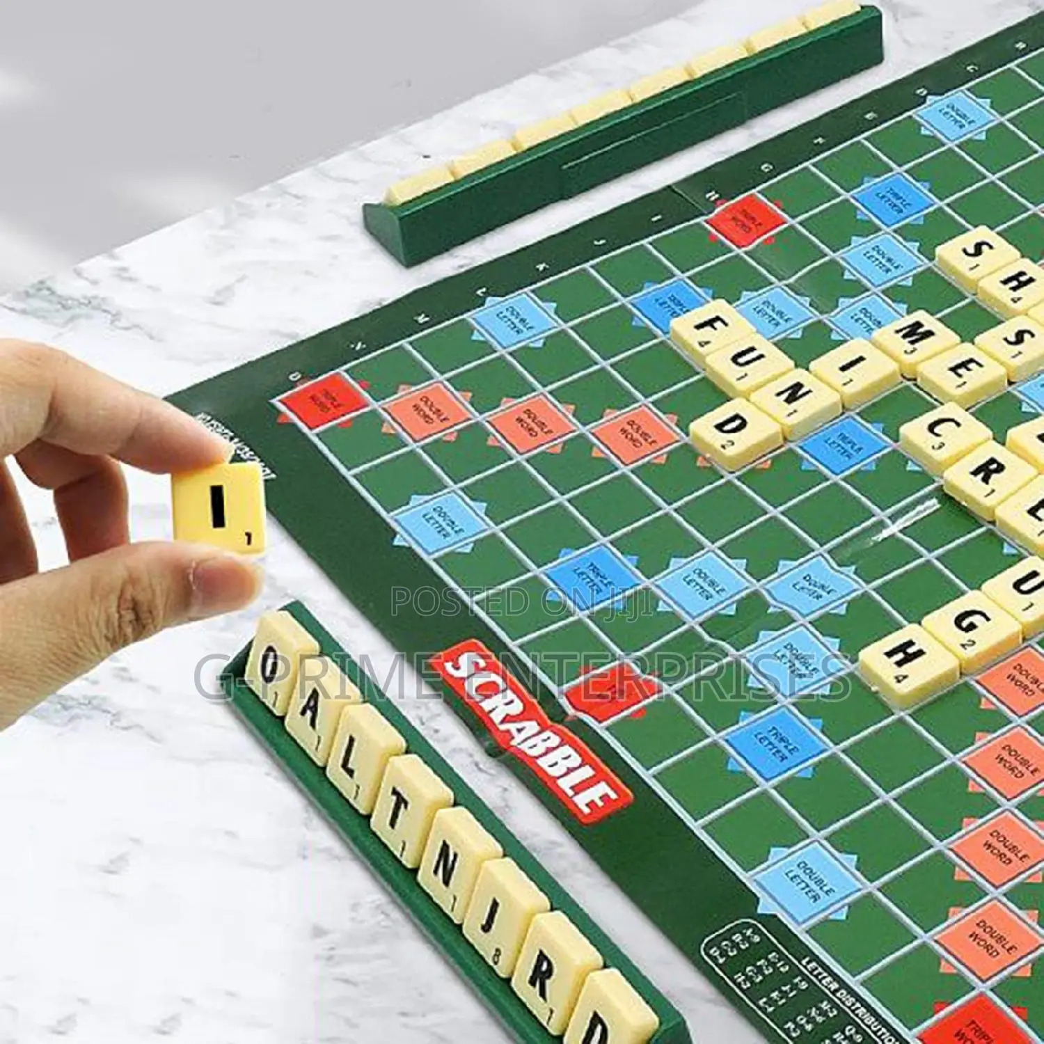 Scrabble Game Puzzle Board