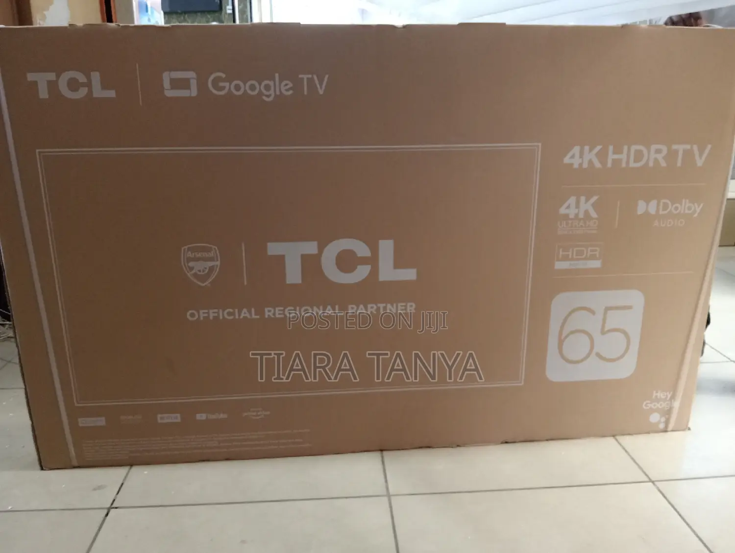 TCL 65 Inch Smart Uhd Google TV