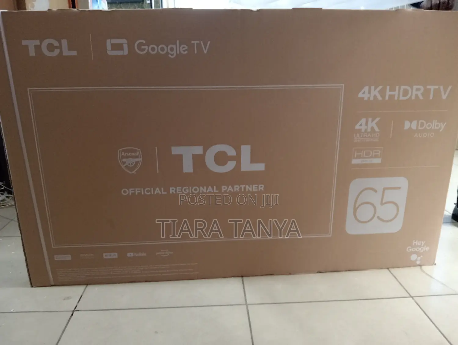 TCL 65 Inch Smart Uhd Google TV