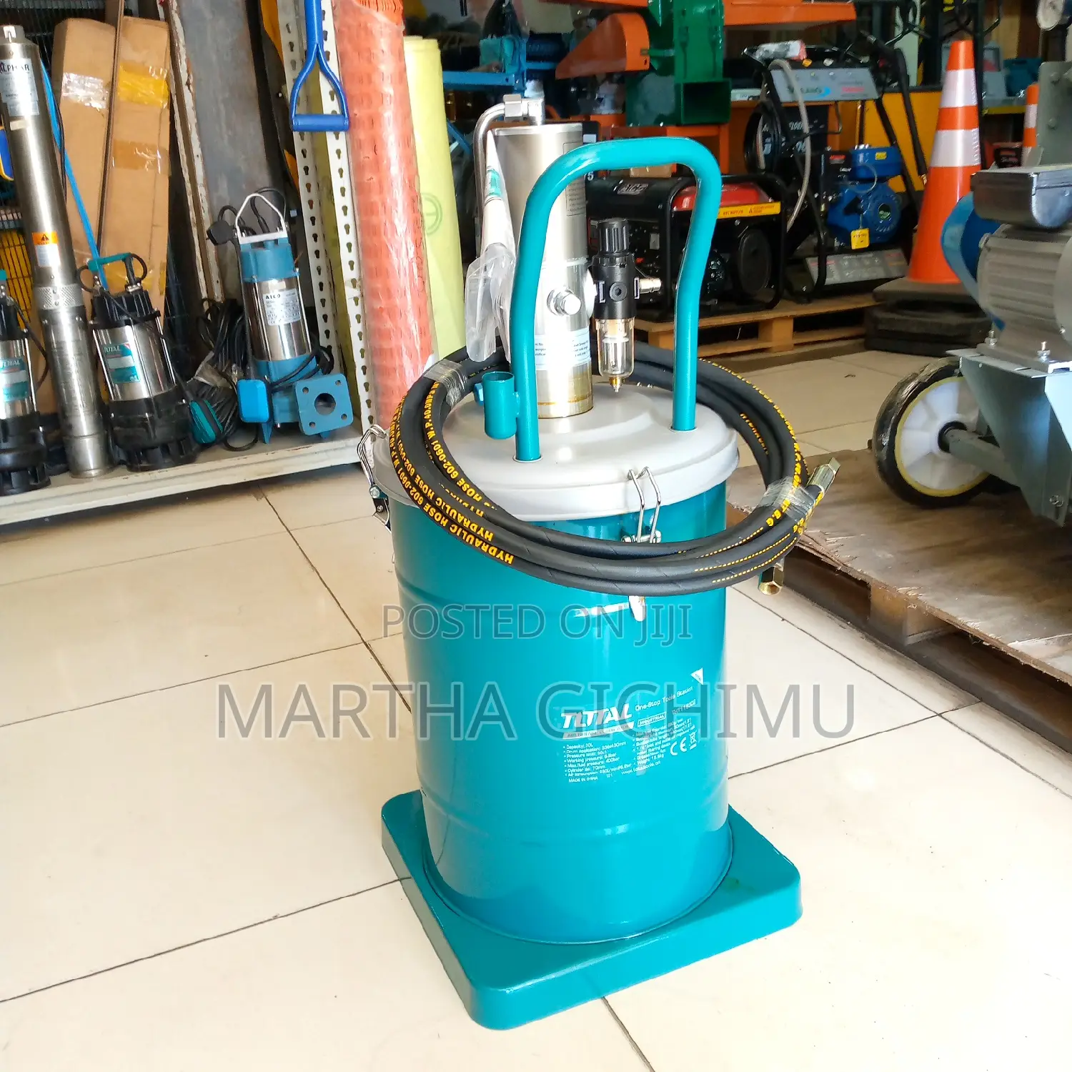 30litres Greese Bucket Air Lubricant