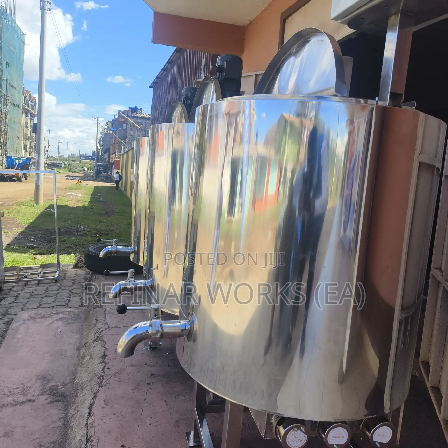 Dairy Beverage Industry Equipments - PASTEURIZER MACHINE