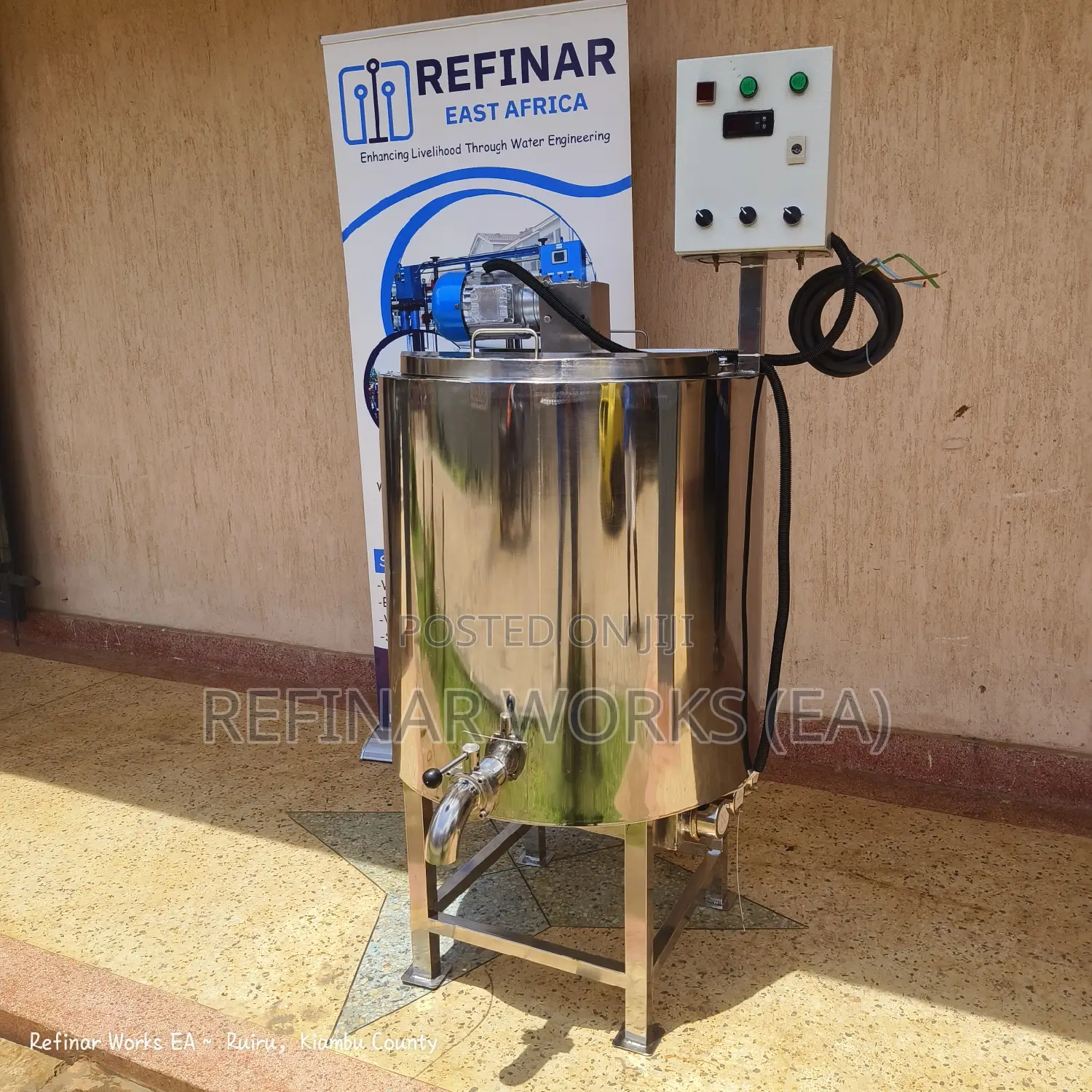 Dairy Beverage Industry Equipments - PASTEURIZER MACHINE