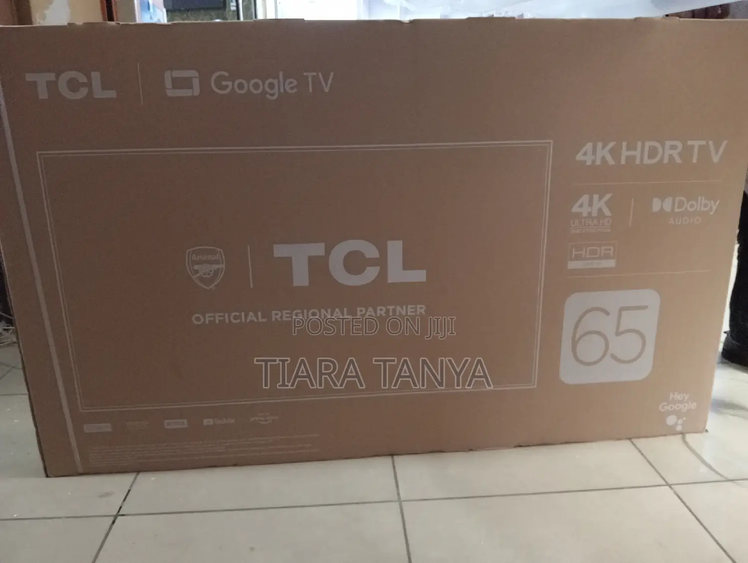 Offer Offer : 65" TCL Smart Uhd Frameless TV