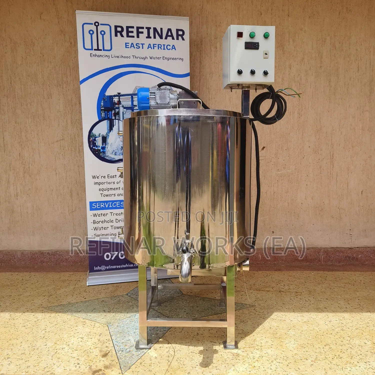 Dairy Beverage Industry Equipments - PASTEURIZER MACHINE