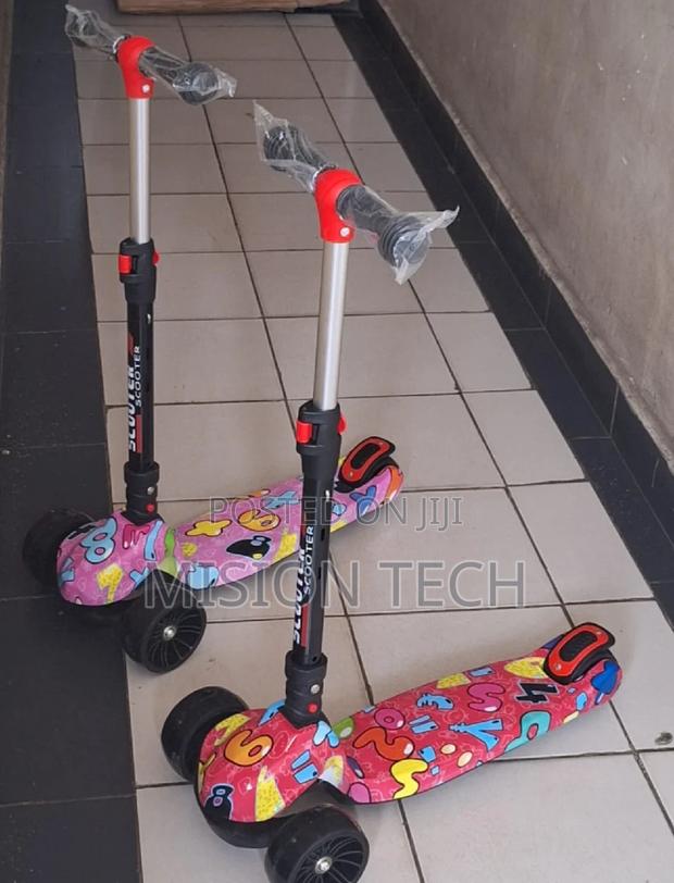 Kids Scooter With Music and Led Lights