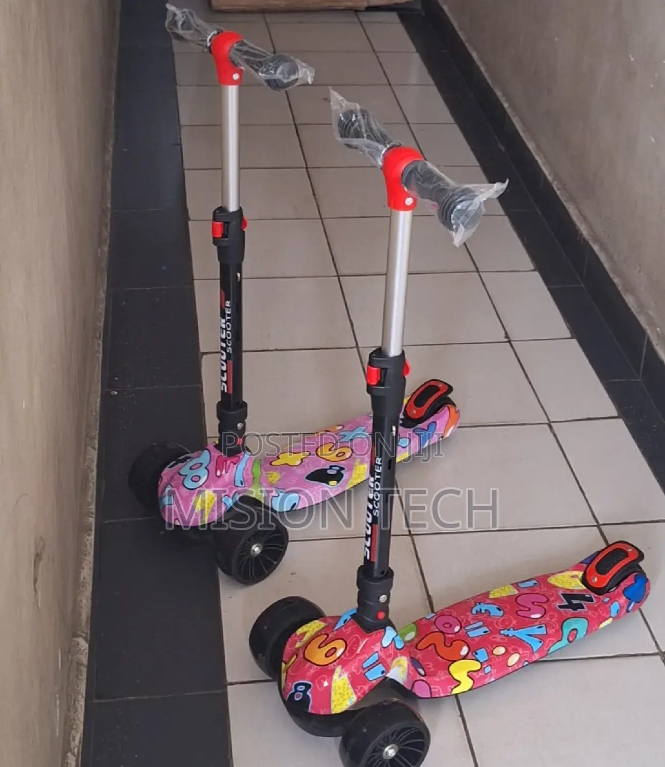 Kids Scooter With Music and Led Lights