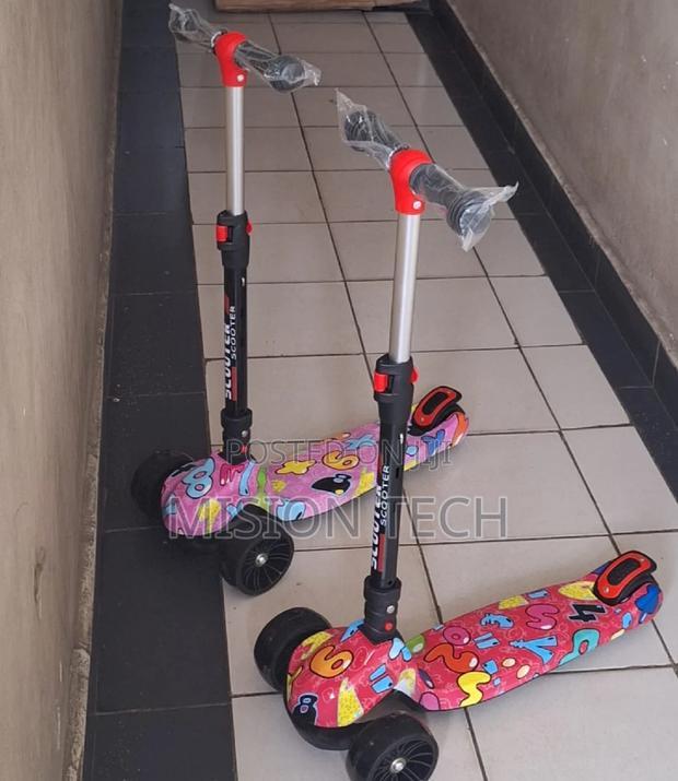 Kids Scooter With Music and Led Lights