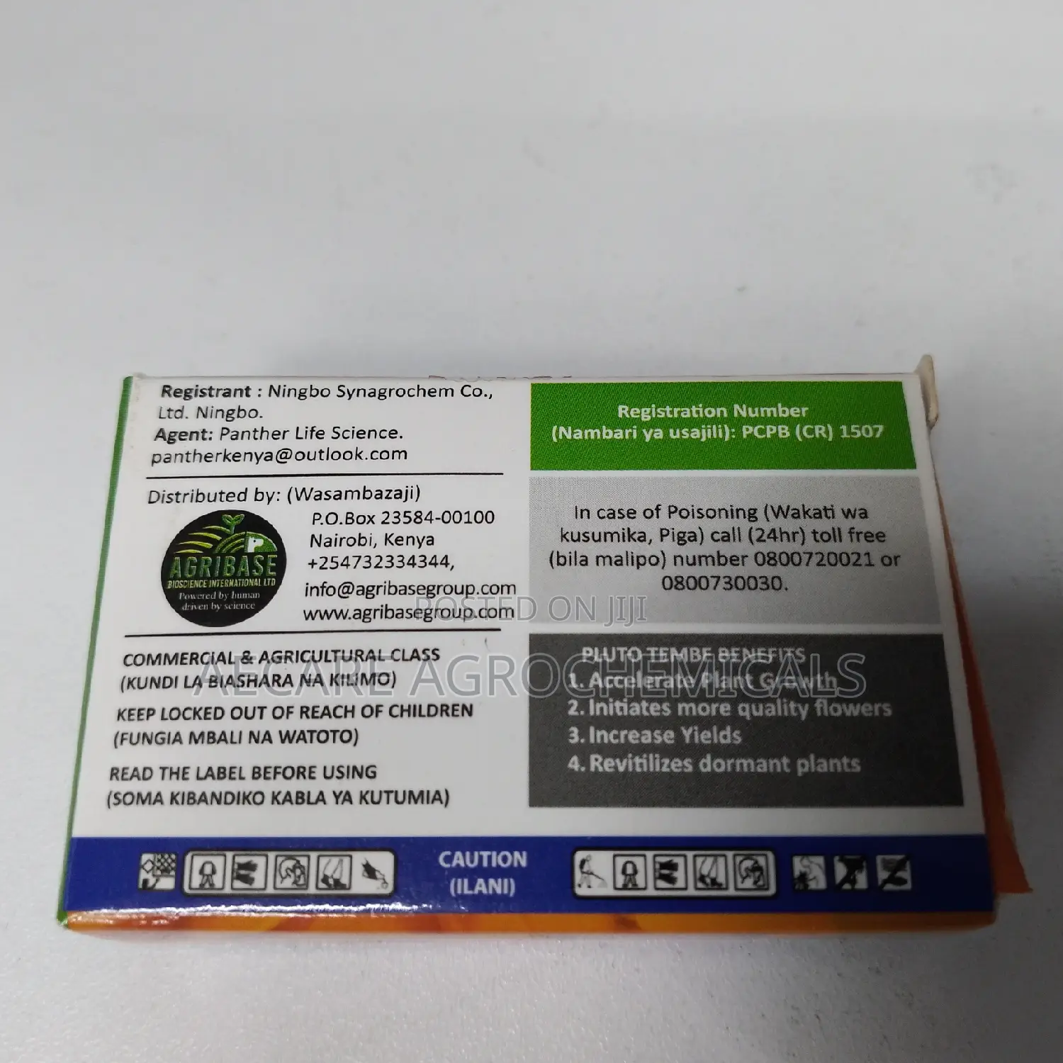 PLUTO TEMBE 200 WT ( Gibberellic Acid 200g/L )5g FERTILIZER
