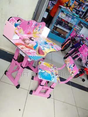 Cartoon Themed Adjustable Kids Study Desk