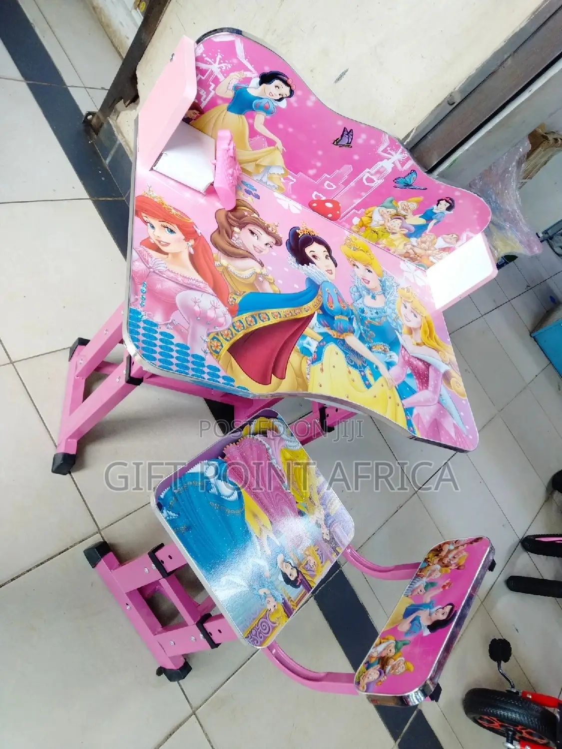 Cartoon Themed Adjustable Kids Study Desk