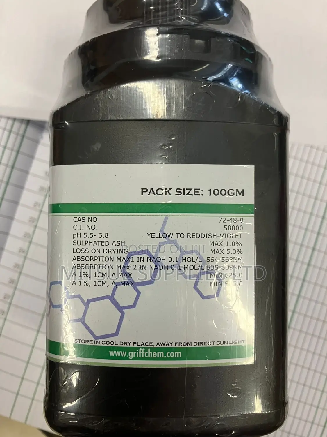 Alizarin/ Alizarine 100G Ar Griffchem