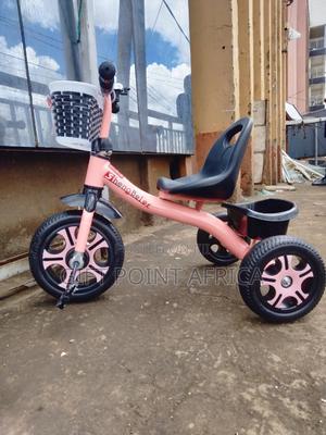 Three Wheels Kids Triacycle Pink in Color - thumbnail 2
