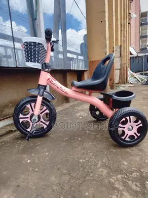 Three Wheels Kids Triacycle Pink in Color