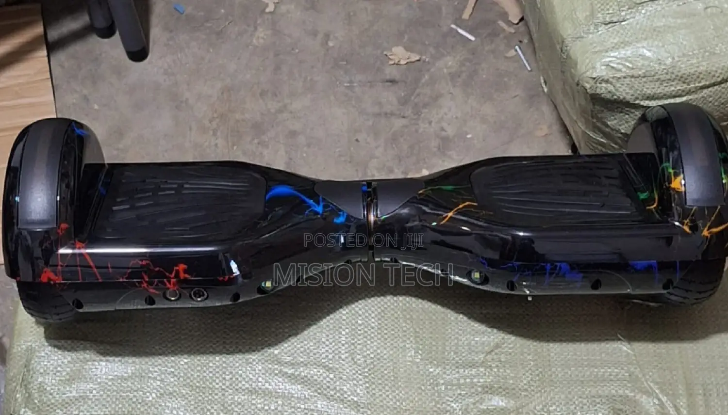 Rechargeable Hover Board With Bluetooth and LED Lights