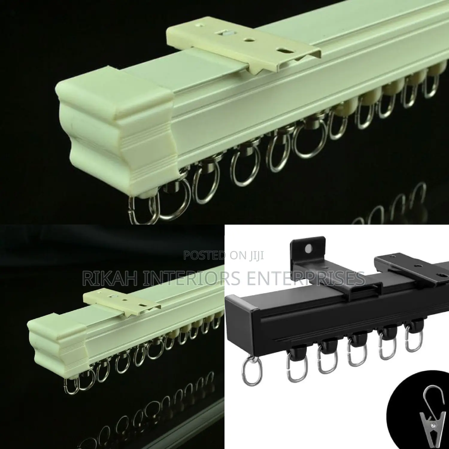 Aluminium Straight Track Curtain Rail Curtain Rail