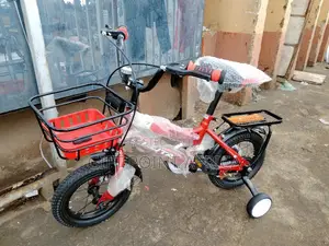 Size 12'kids Bike With Adjustable Seat