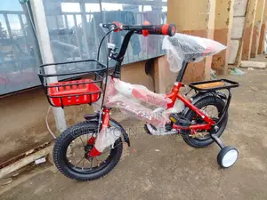 Size 12'kids Bike With Adjustable Seat