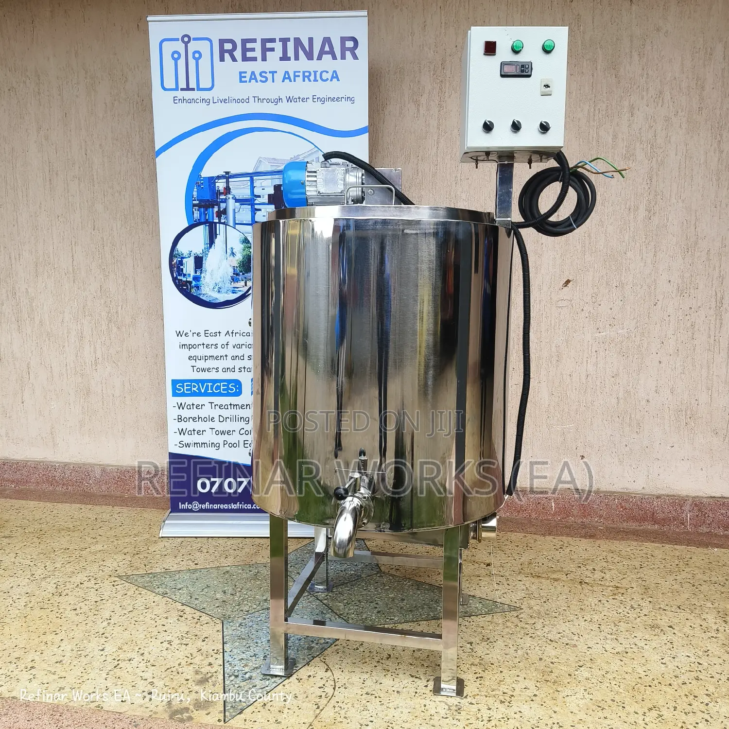 Installation of Pasteurizer Machines - For Milk, Juices