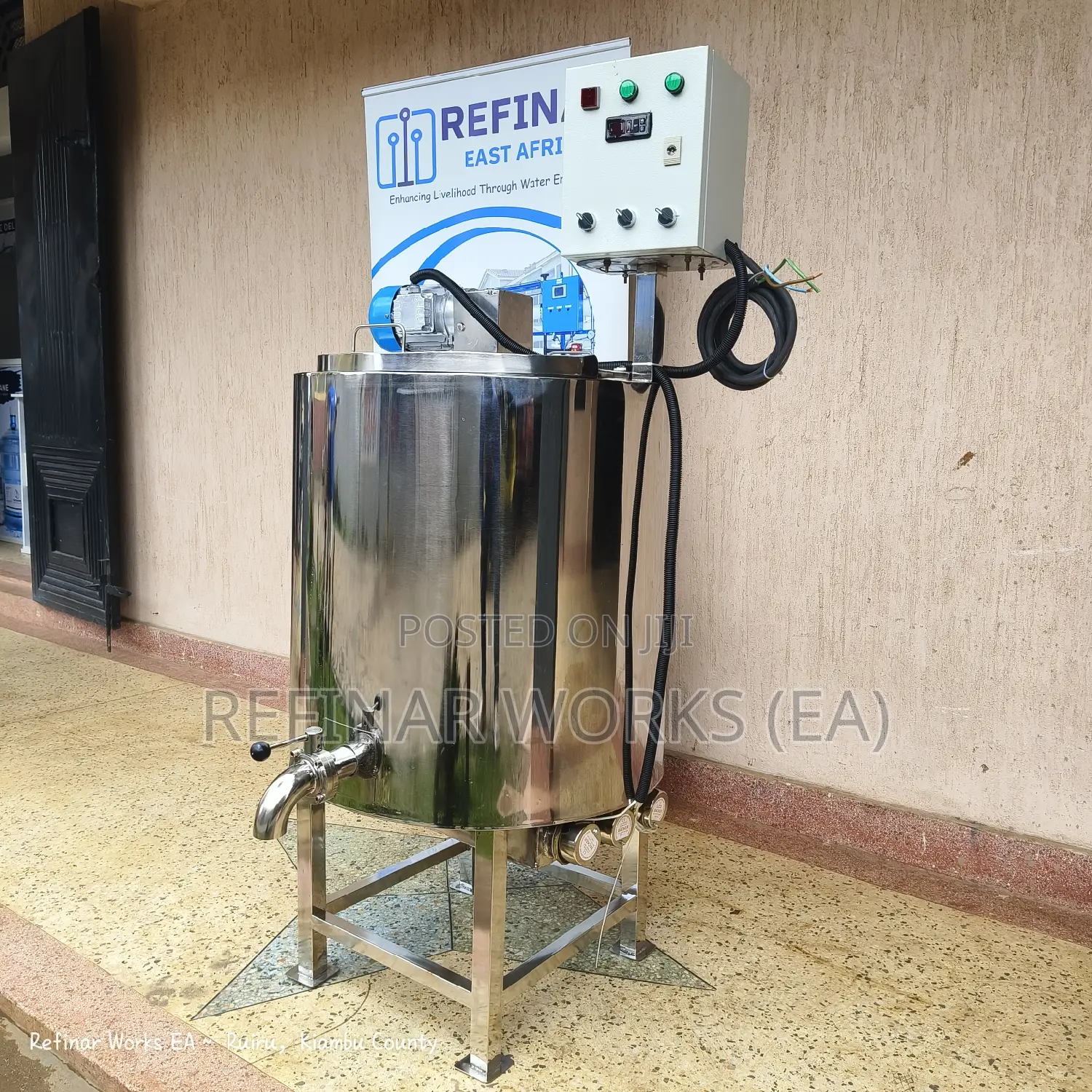 Installation of Pasteurizer Machines - For Milk, Juices