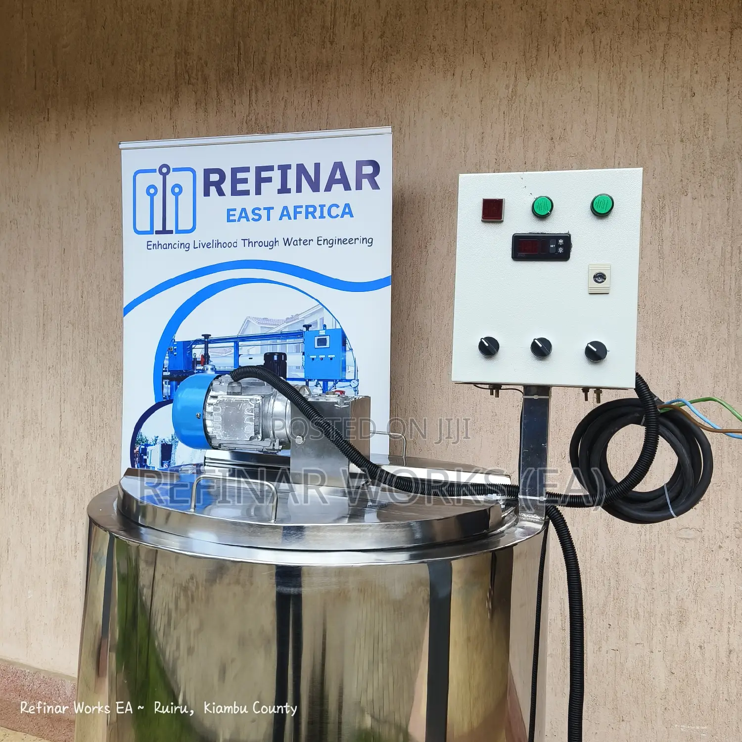 Installation of Pasteurizer Machines - For Milk, Juices