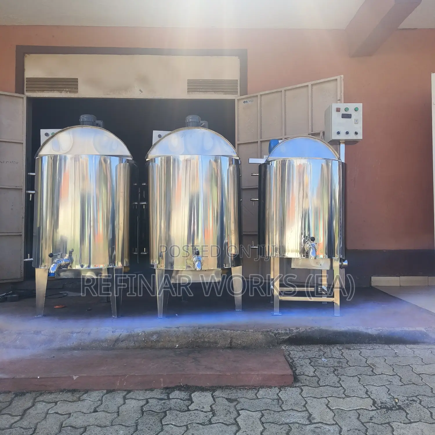 Installation of Pasteurizer Machines - For Milk, Juices