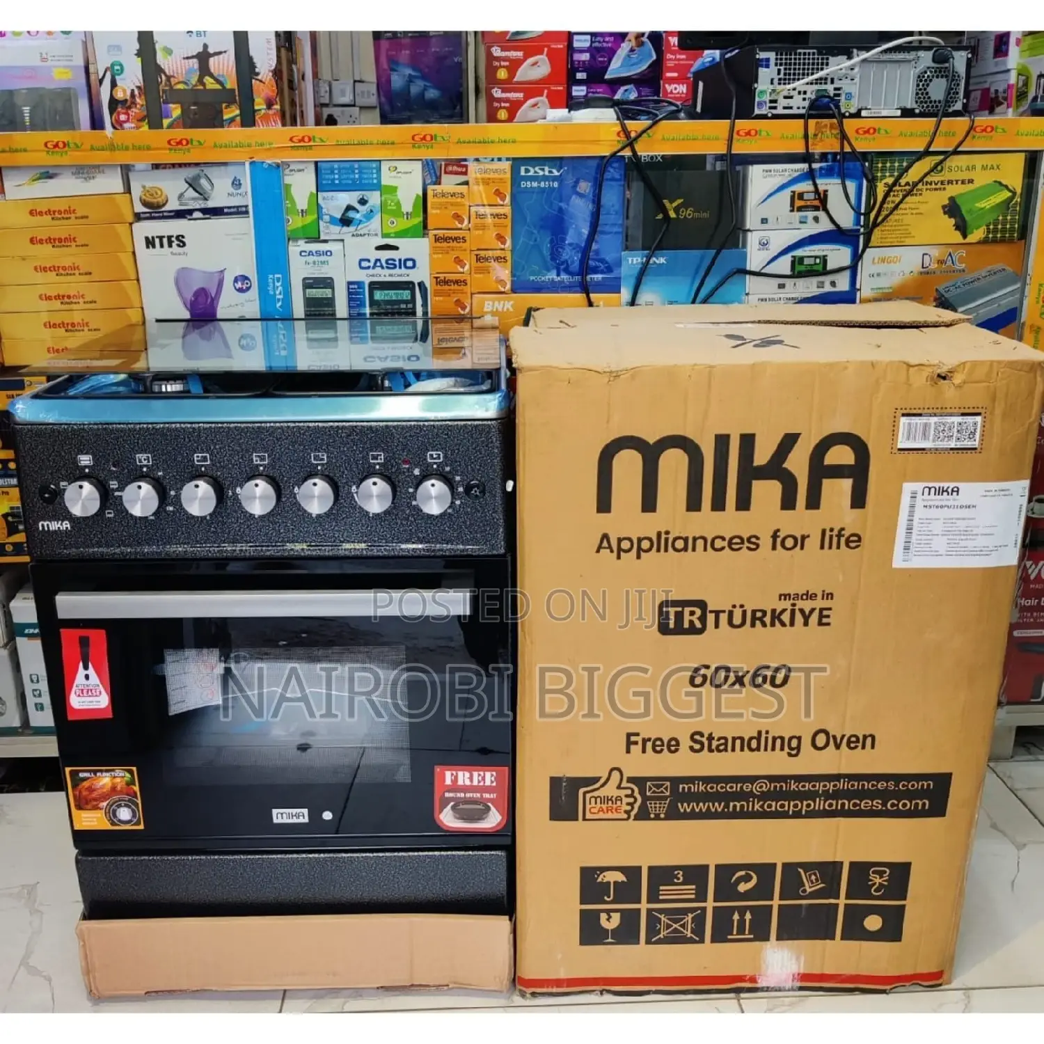 Classic 60*60 Mika 3g+1e Standing Cooker