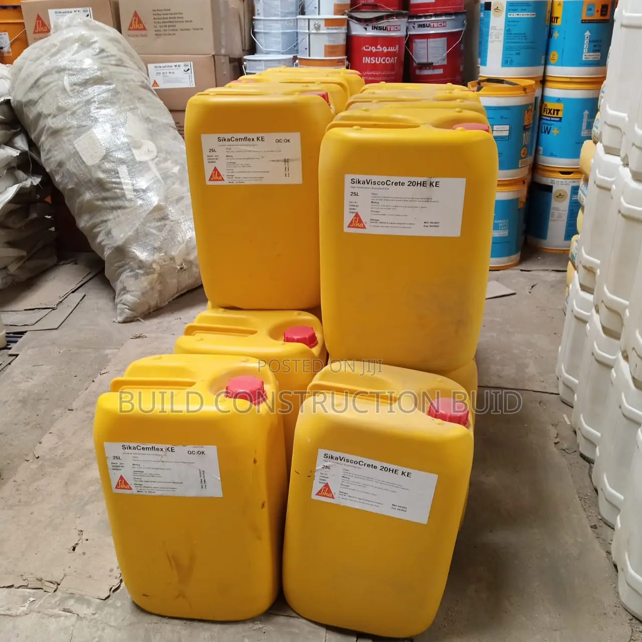 Sika 1 Waterproofing Admixture.