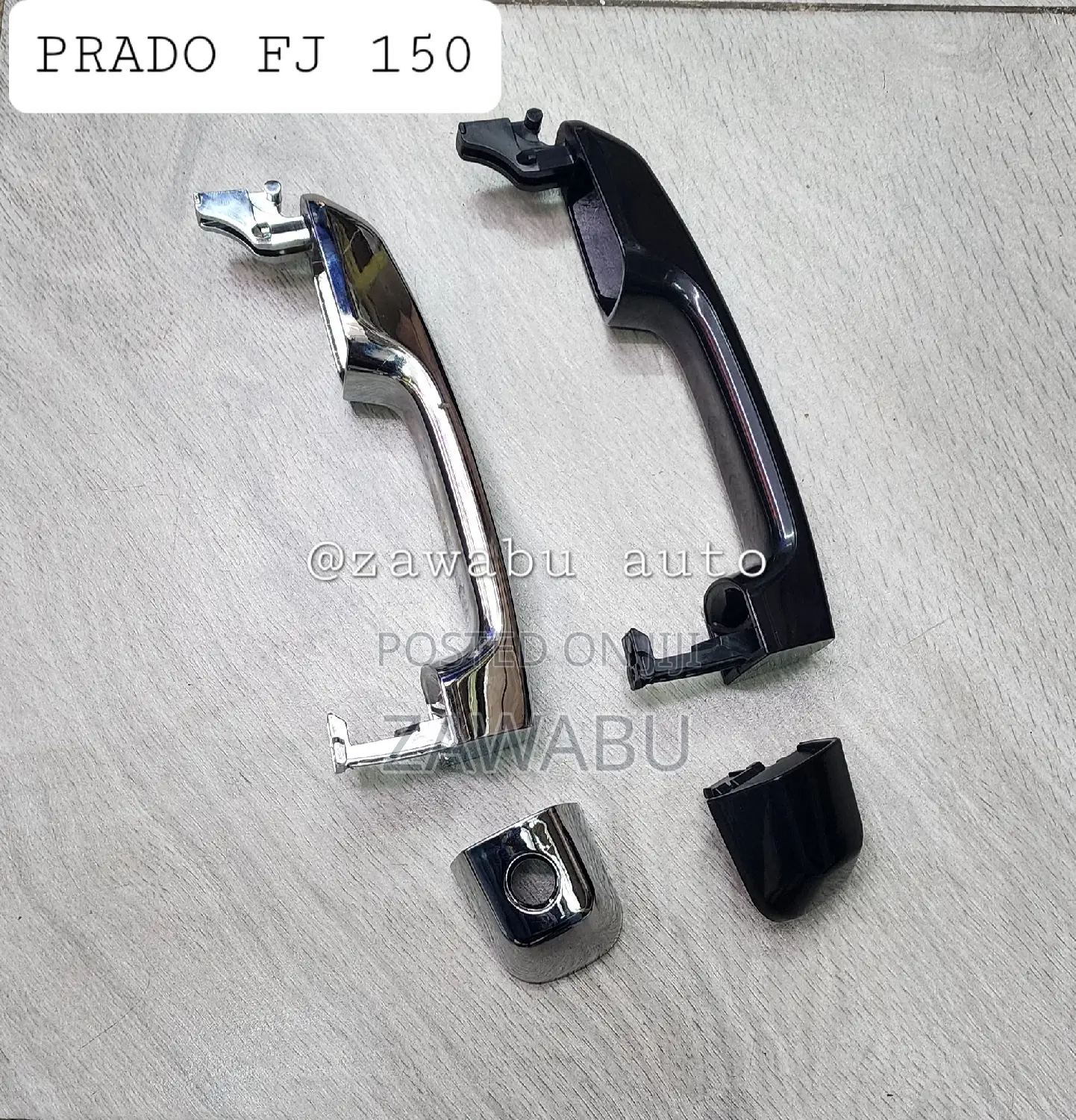 Outer Door Handle FJ 150 Black