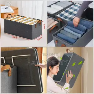 *Foldable Steel Frame Storage Box*