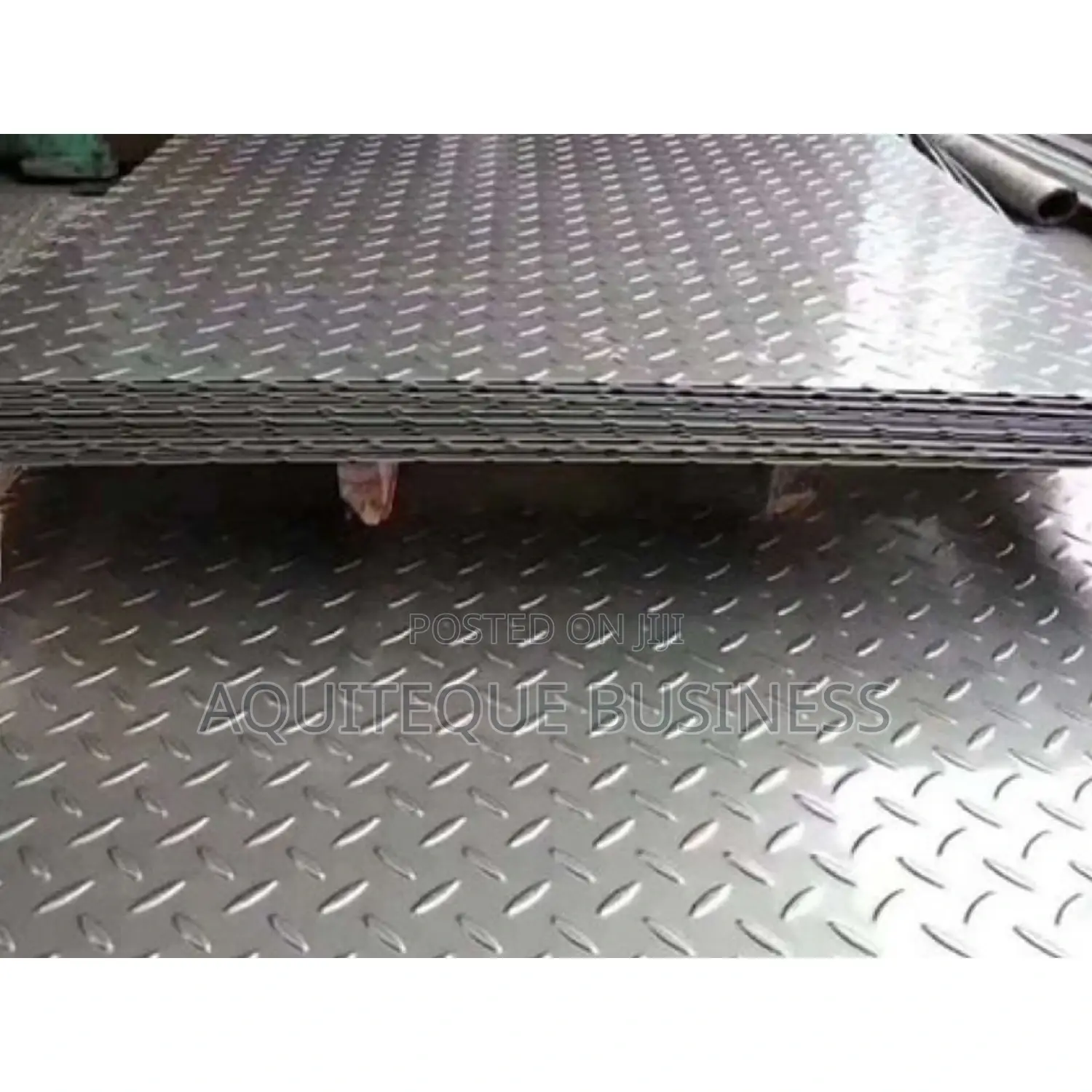Chequered Plates 1.85mm. 8ft X 4fts