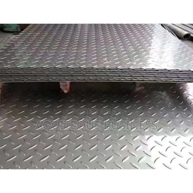 Chequered Plates 1.85mm. 8ft X 4fts