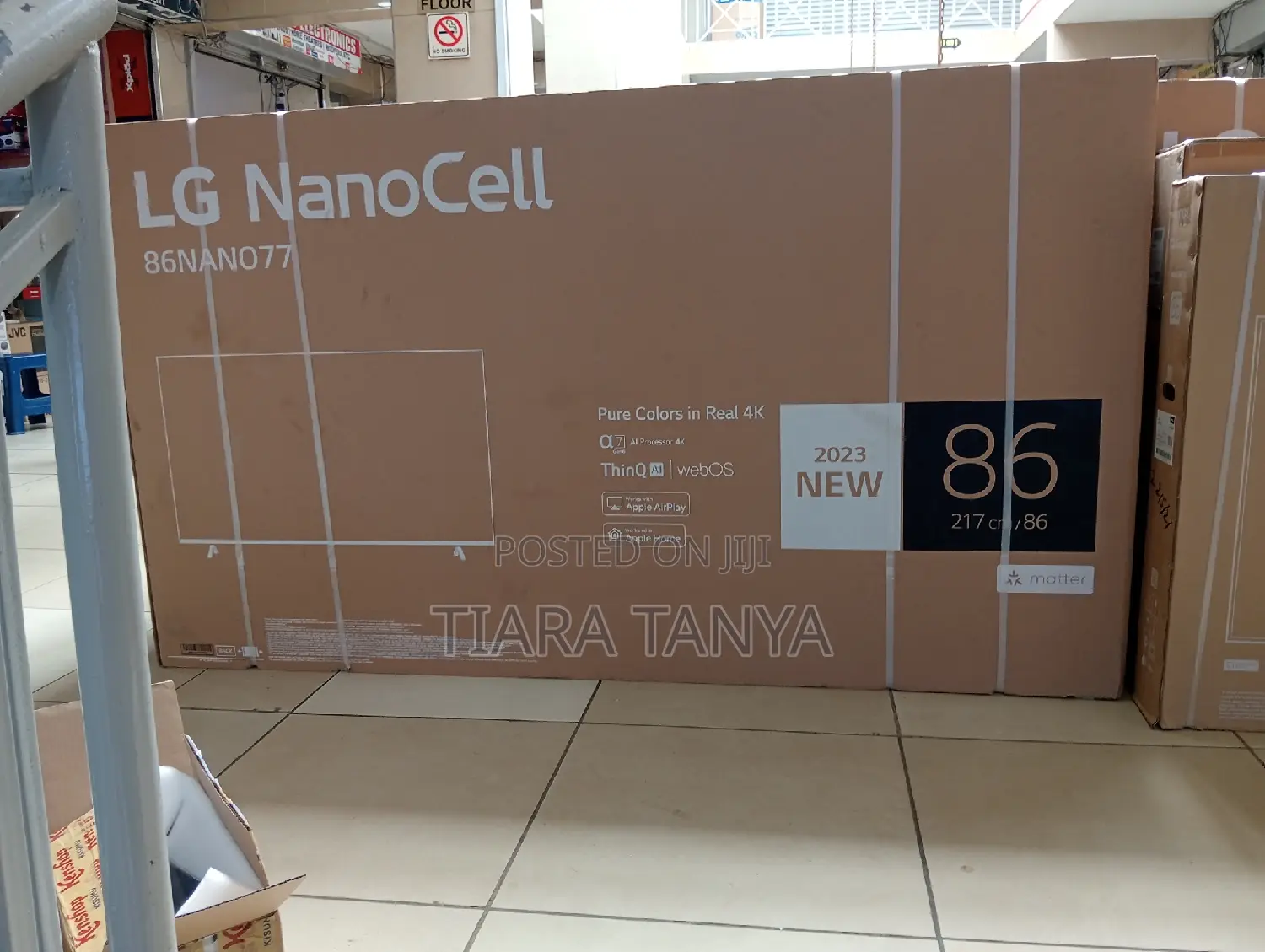 LG, Nanocell TV, 86 Inch NANO77R Series, Webos Smart AI Thin
