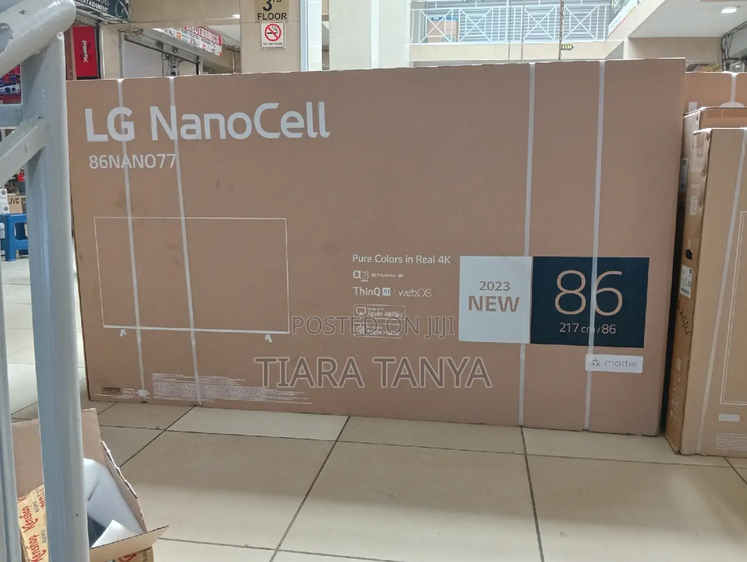 LG, Nanocell TV, 86 Inch NANO77R Series, Webos Smart AI Thin