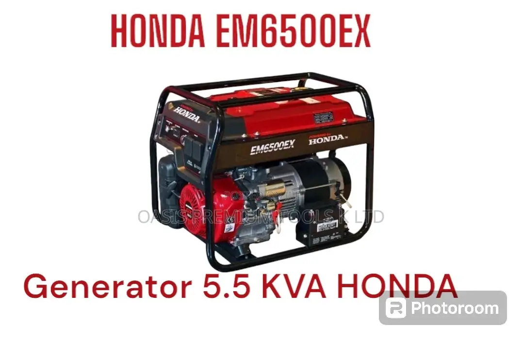 Honda Generator 5.5kva EM6500EX