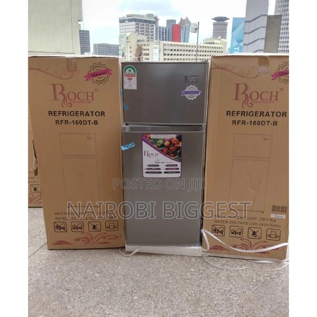 Amazing Roch 128litres Rfr-160dt-b Double Door Refrigerator