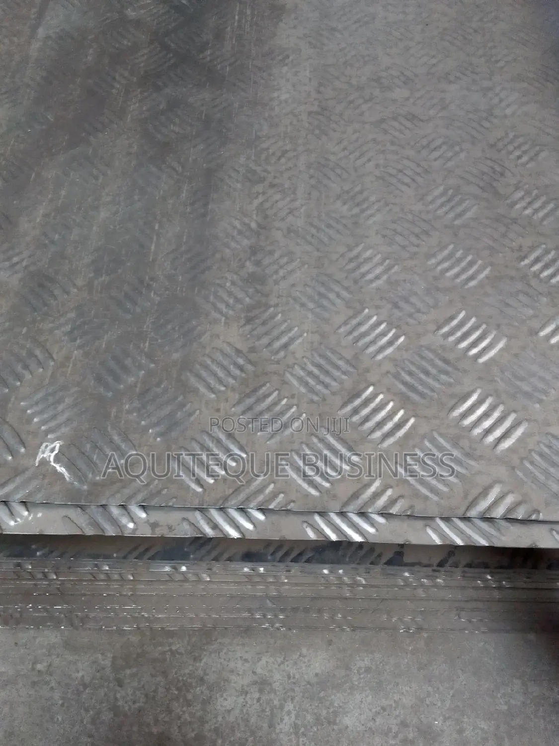 Chequered Plates. Size 8ft X 4fts