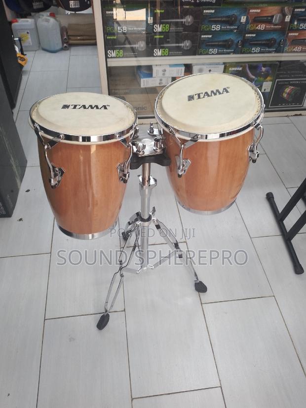 Tama Bongo Drum With Tripod Stand - main view