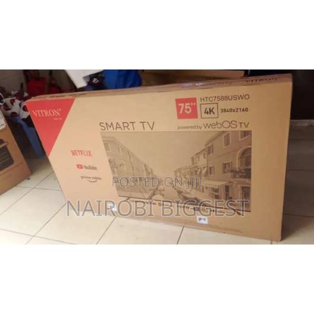 Vitron 75 Inches Webos Smart 4k Frameless Television