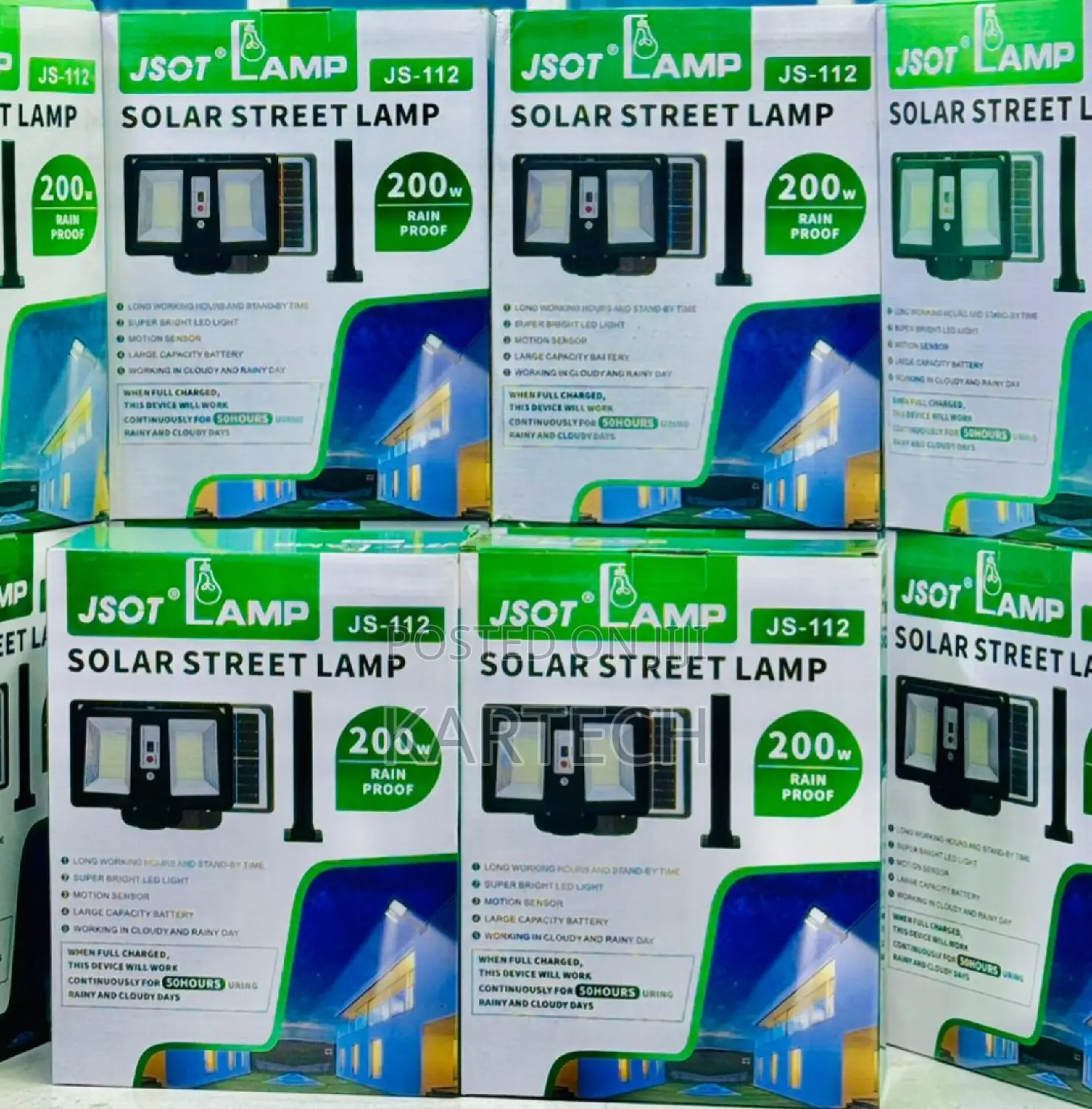 200w Solar Street Lamp