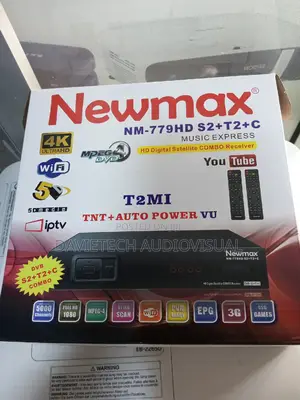 Newmax Combo Dish Decorder, Free to Air