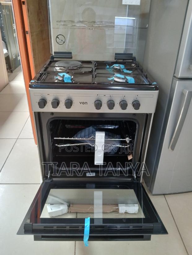 Von Hotpoint 3 Gas+1 Electric, 60cm by 69cm, Cooker - thumbnail 3
