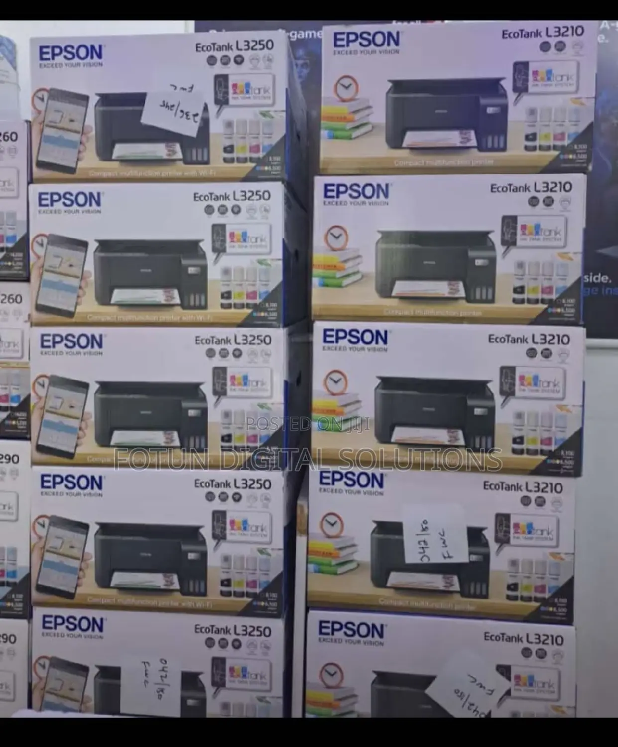 Epson Ecotank L3210 All in One Print Copy Scan